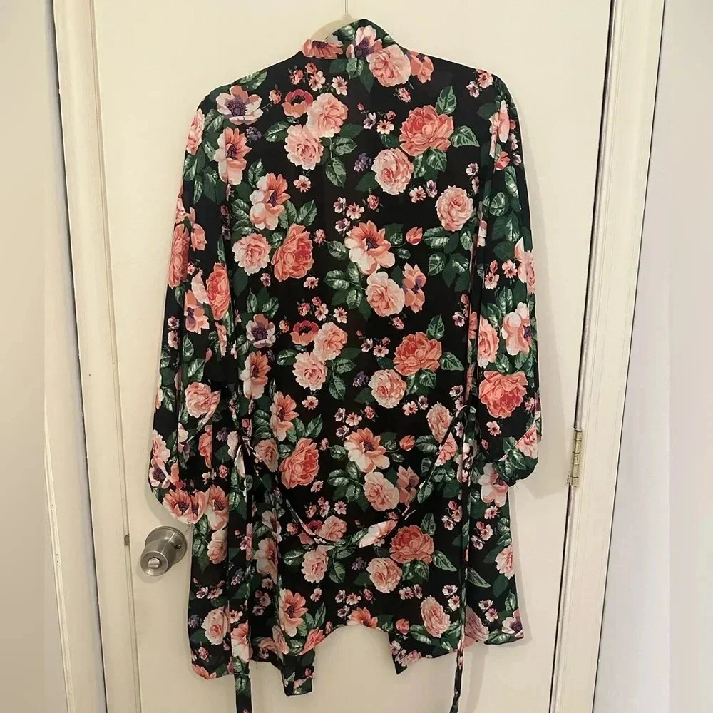 Vintage Val Mode Lingerie Robe Large - Picture 2 of 4